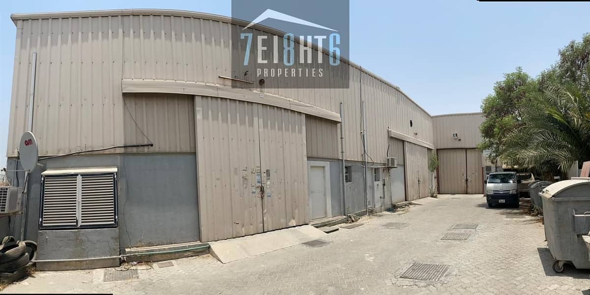 2,500 sq ft FURNISHED whouse for storage use for rent in Al Ghusais Ind Area 3