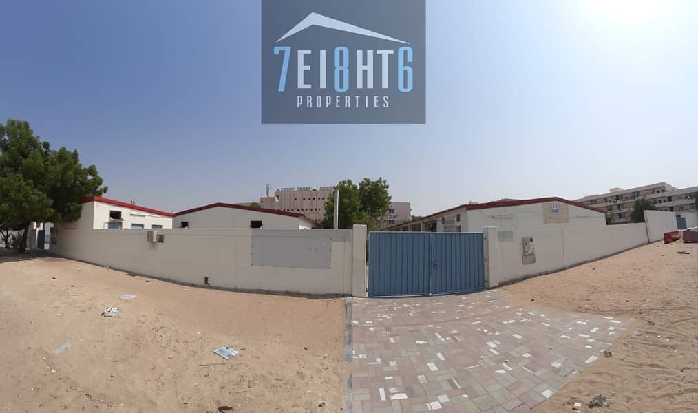 Suitable for investors: 9 Rooms indep labour camp with 4 person capacity + 12 washbasins + 12 bathrooms + 5 kitchens