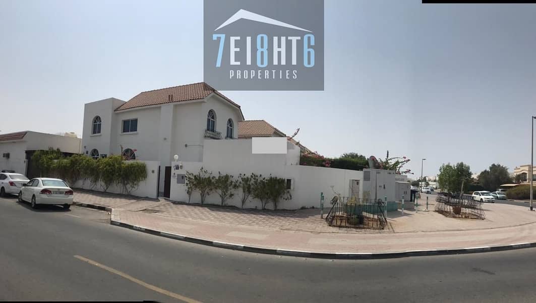 Exceptional value: 4-5 b/r beautifully presented semi-independent villa + maids room + large garden for rent in Jumeirah