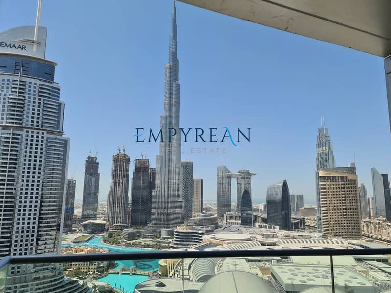 Stunning Burj and Fountain View / Fully Furnished/ Monthly Option  Available as well