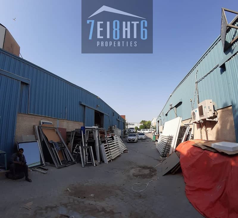 Commercial + storage use whouse: 3,500 sq ft whouse for commercial & storage use for rent in Al Qusais