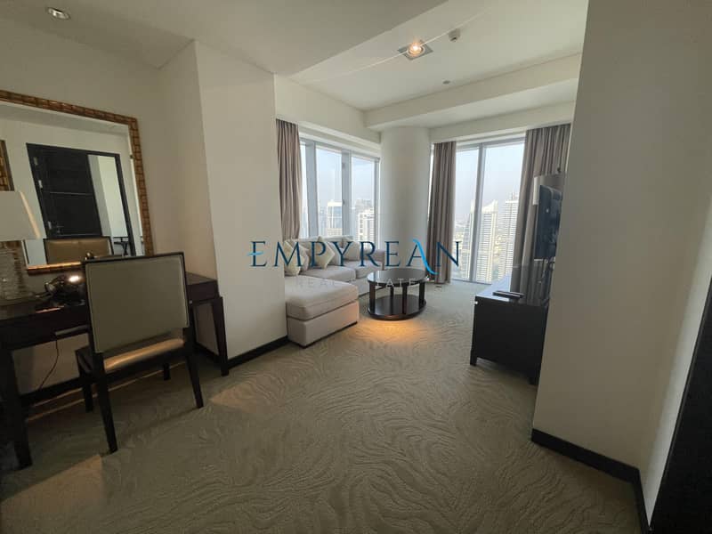 位于迪拜码头，迪拜谦恭海滨酒店（购物中心酒店） 1 卧室的公寓 165000 AED - 5330192