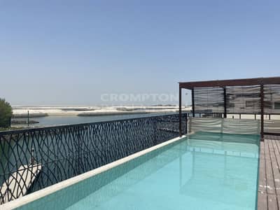 4 Bedroom Villa for Rent in Al Gurm, Abu Dhabi - Fine Living|Private Pool|Water Views|Pontoon