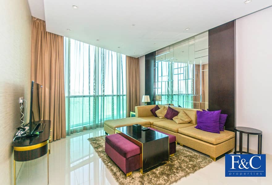 2 Fully Furnished | City View | Mid Floor | Cozy