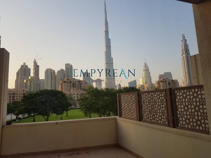 Spacious Podium Villa - Burj Khalifa View