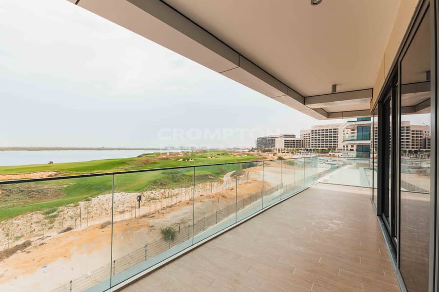 Sea & Golf Views, Maids, Vacant, Balcony