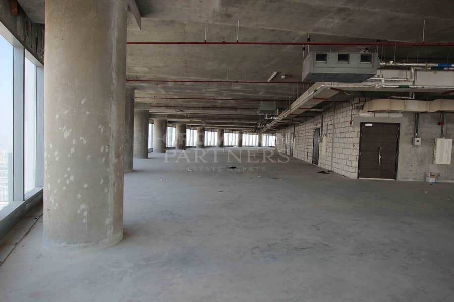 20 Full floor office in Addax/  Shall&core