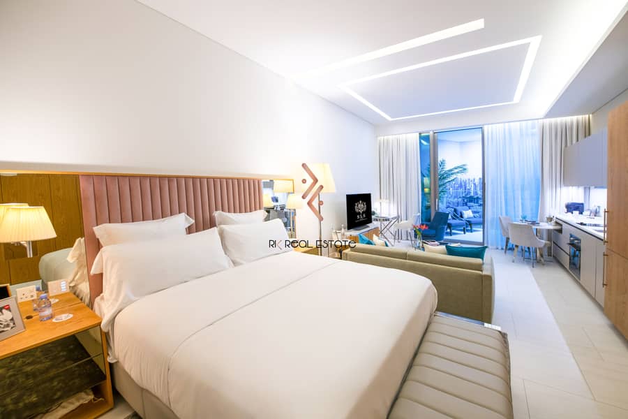 位于商业湾，迪拜SLS酒店公寓 1 卧室的公寓 2368888 AED - 4881672