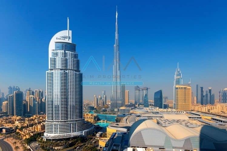 位于迪拜市中心，谦恭公寓喷泉景观综合体，谦恭喷泉景观1号大厦 2 卧室的公寓 260000 AED - 5406156