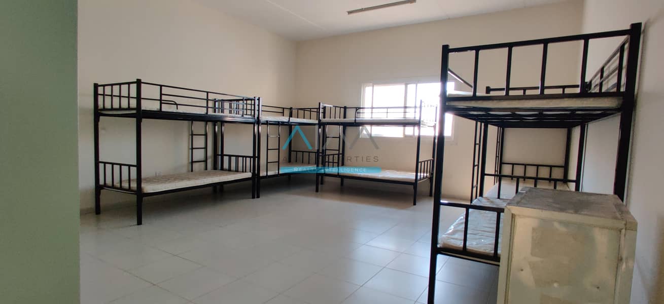 FURNISHED ROOMS | 10 PEOPLE CAPACITY | 12 CHEQUES OPTION | LABOUR CAMP | DIP 2 |