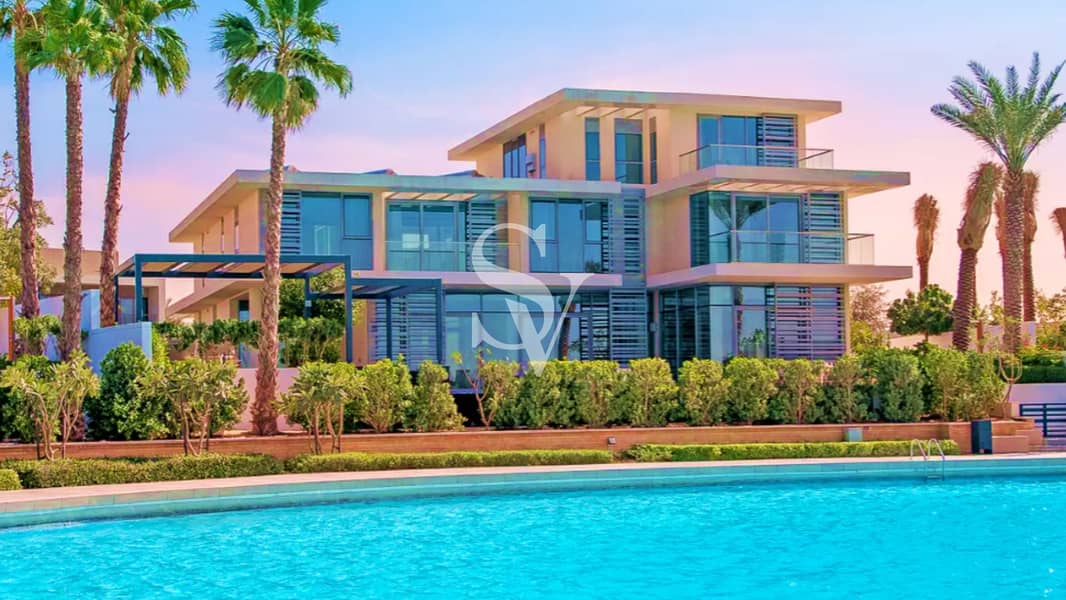 5 Super Luxury | Villa on Lagoon | 2 Floors Layout