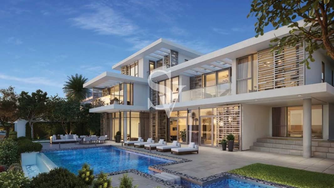 11 Super Luxury | Villa on Lagoon | 2 Floors Layout