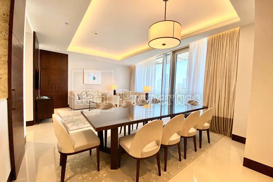 2 High Floor Unit| Full Sea & Partial Burj View