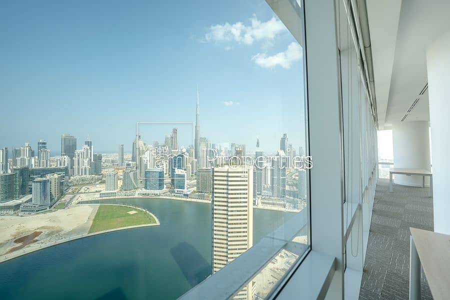 2 Office unit for rent w/ Burj Khalifa view