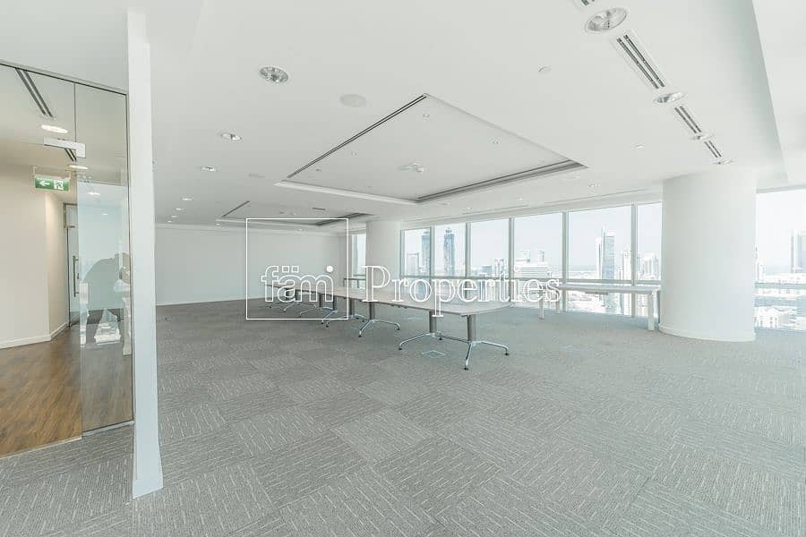 7 Office unit for rent w/ Burj Khalifa view