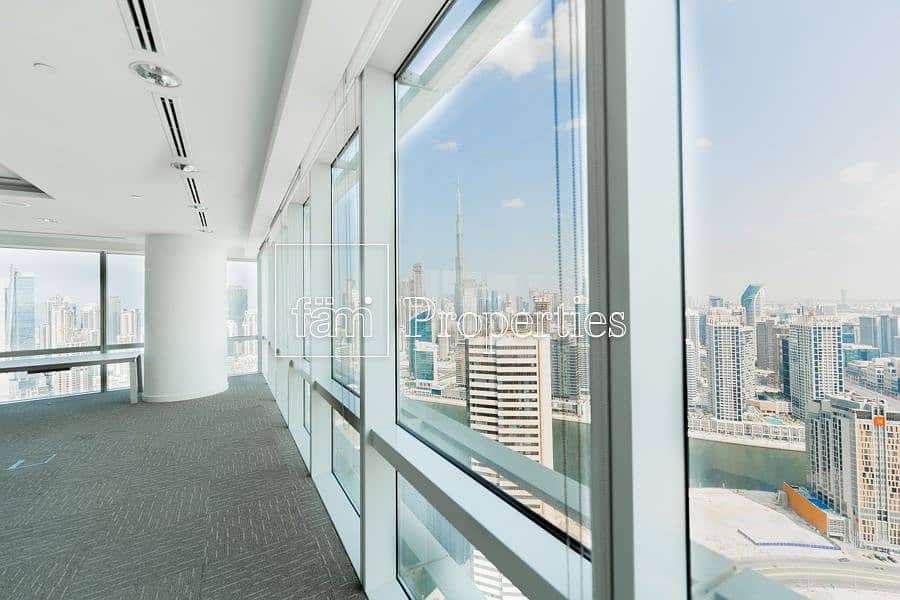 17 Office unit for rent w/ Burj Khalifa view