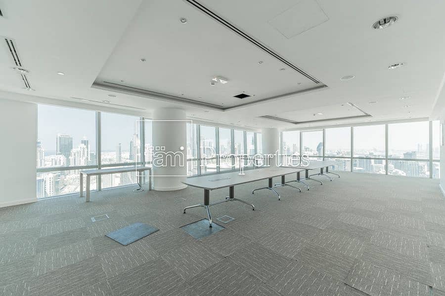 22 Office unit for rent w/ Burj Khalifa view