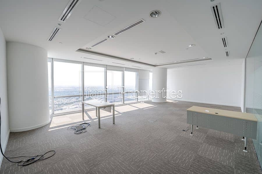 24 Office unit for rent w/ Burj Khalifa view