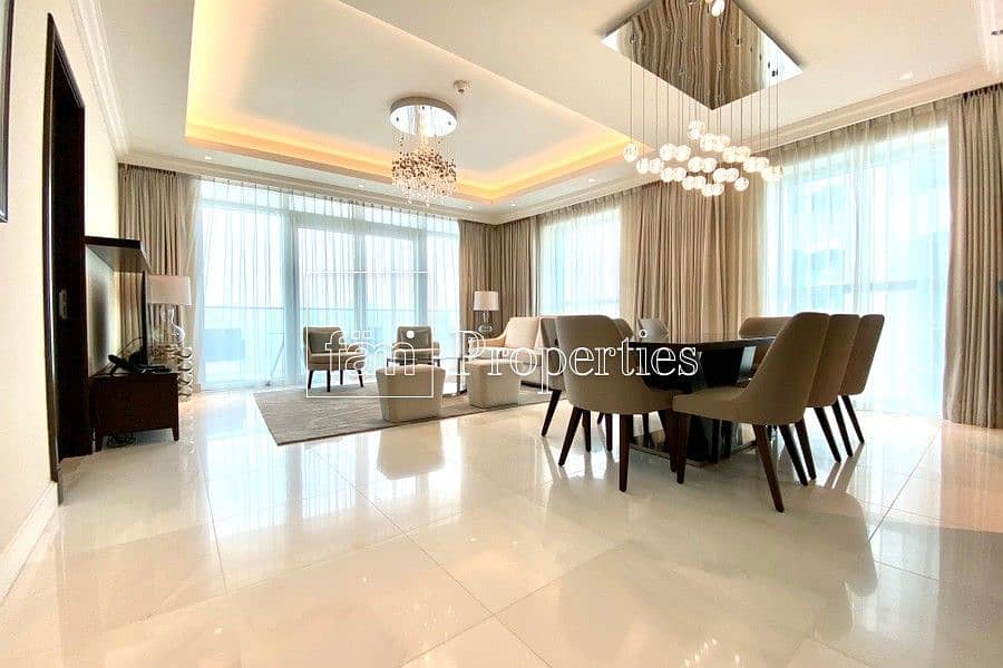 Burj & Fountain View |3Br + Sky collection