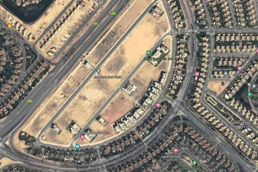 11 Exclusive|Villa Plots in Jumeirah Park|District6