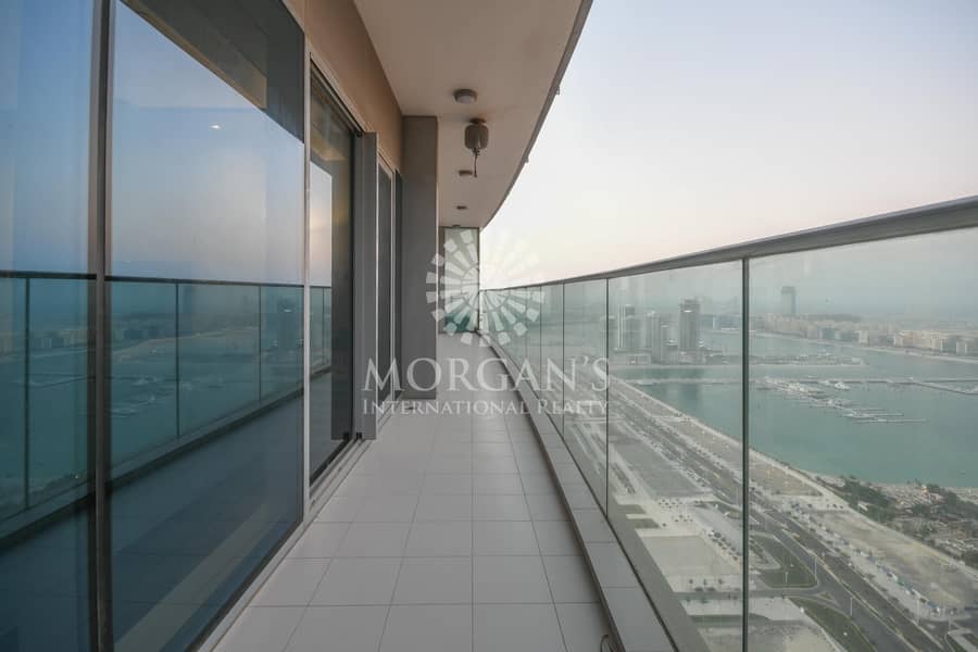 2 BR Upgraded | Sea View High Floor | Rented