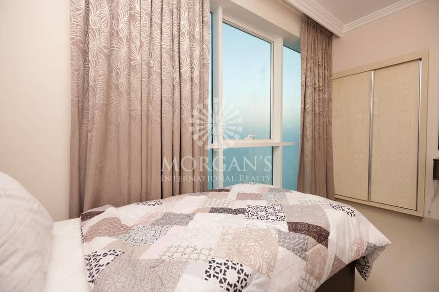 15 Stunning 2BR plus maid/Sea View/JBR