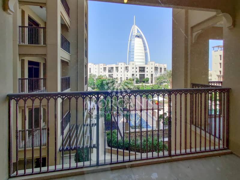 17 1 BR | Mid Floor | Vacant | Burj Al Arab View