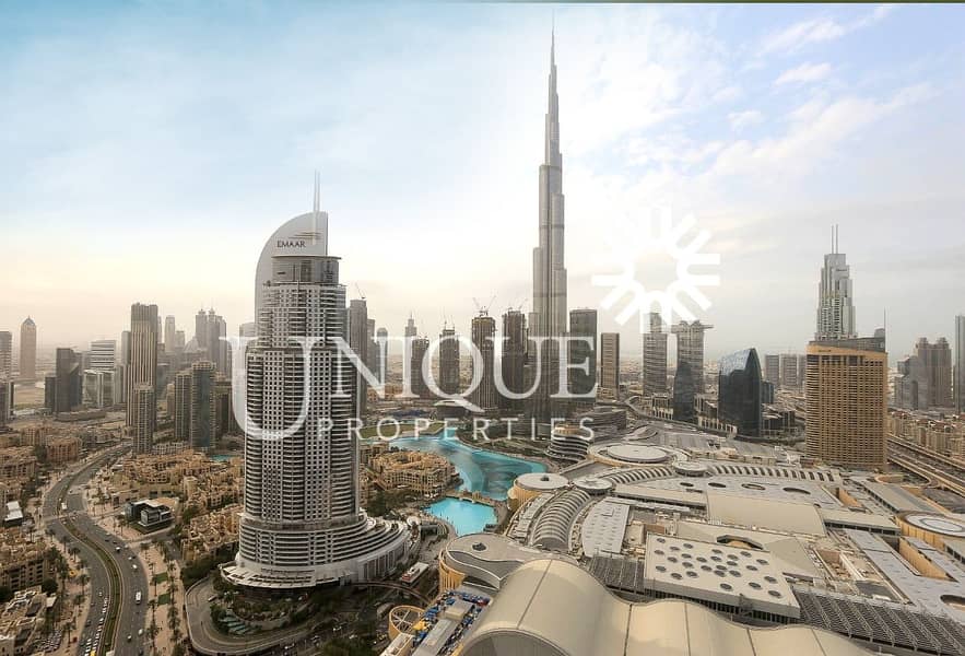 Only 2BR with Full Burj Khalifa View | Vacant