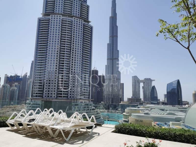 2 Only 2BR with Full Burj Khalifa View | Vacant