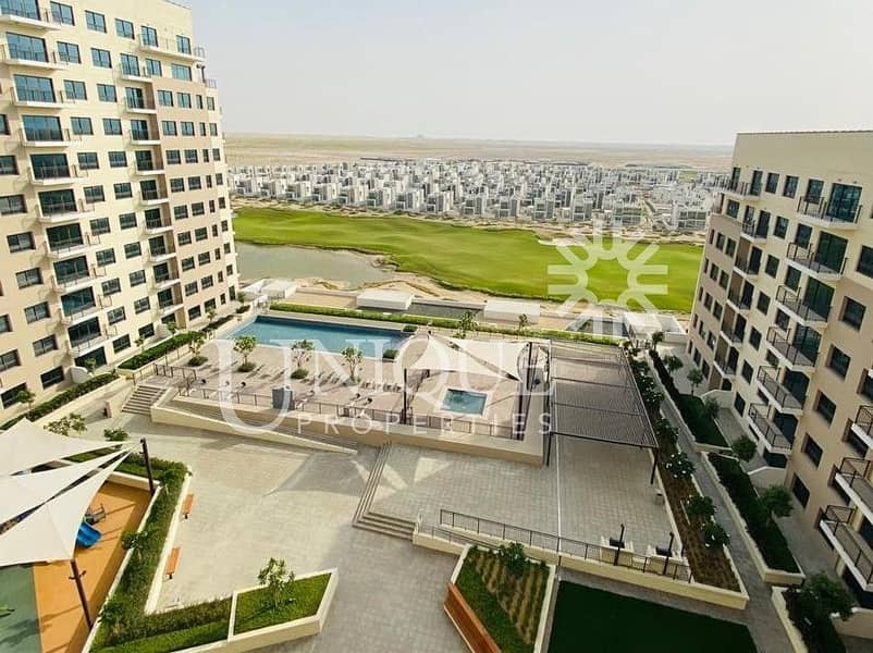 位于迪拜南部街区，艾玛尔南区，高尔夫景观高层豪华住宅 2 卧室的公寓 835000 AED - 4899772