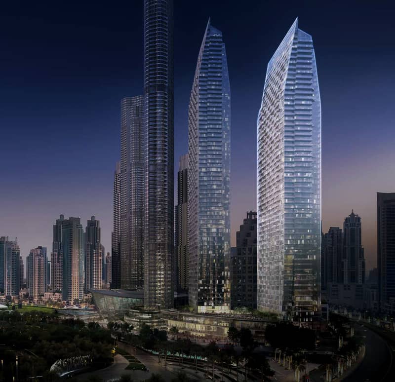 位于迪拜市中心，迪拜歌剧院谦恭公寓 2 卧室的公寓 2800000 AED - 4670554