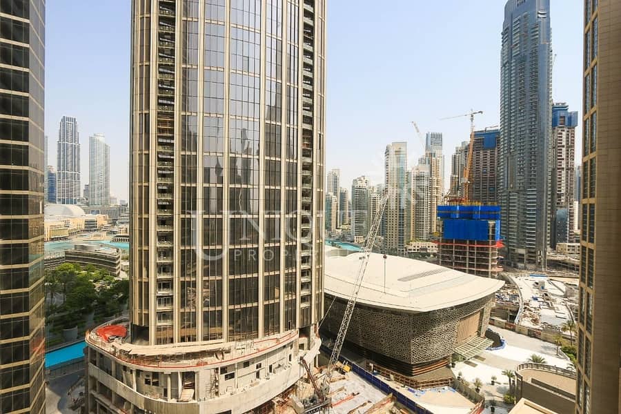 10 Mid Floor 1BR in Standpoint B | Dubai Opera view