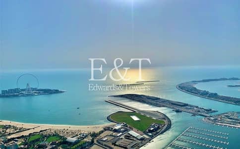 4 Bedroom Penthouse for Sale in Dubai Marina, Dubai - Exclusive | Half Floor | Sea & Marina View