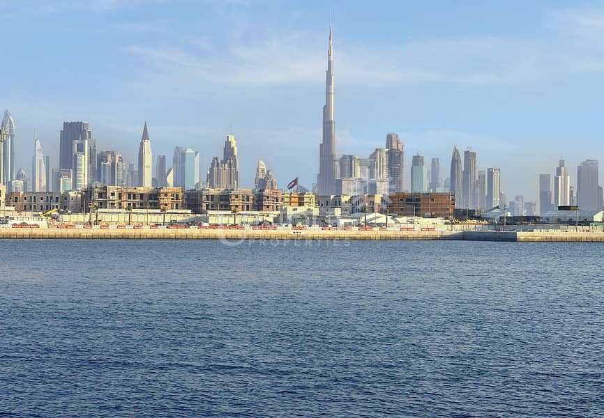 2 Burj Khalifa & Marina Skyline View | Full Sea View