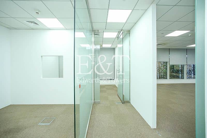 9 Fitted Office for rent in Bldg 2 Emaar Square