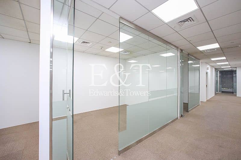 12 Fitted Office for rent in Bldg 2 Emaar Square