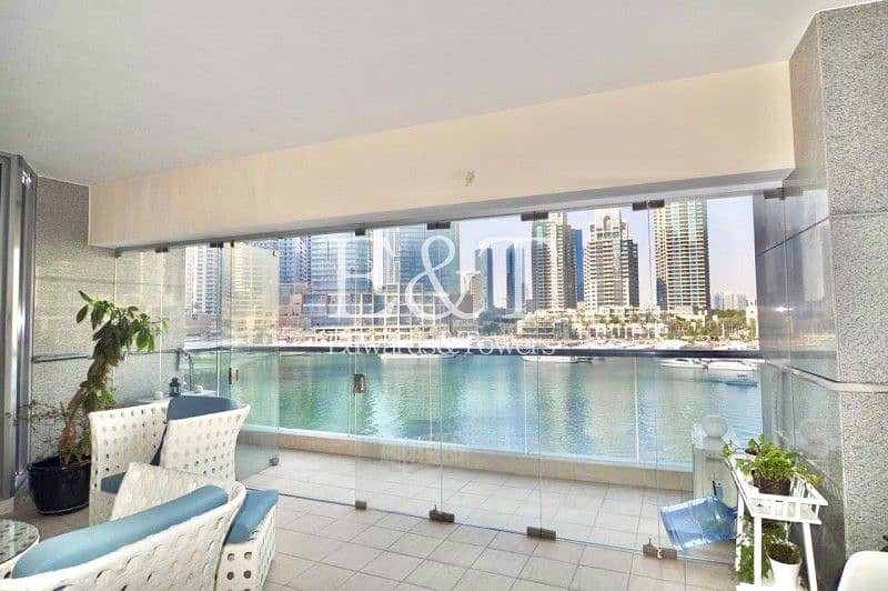 Largest 3BR | Upgraded Terrace | Full Marina View