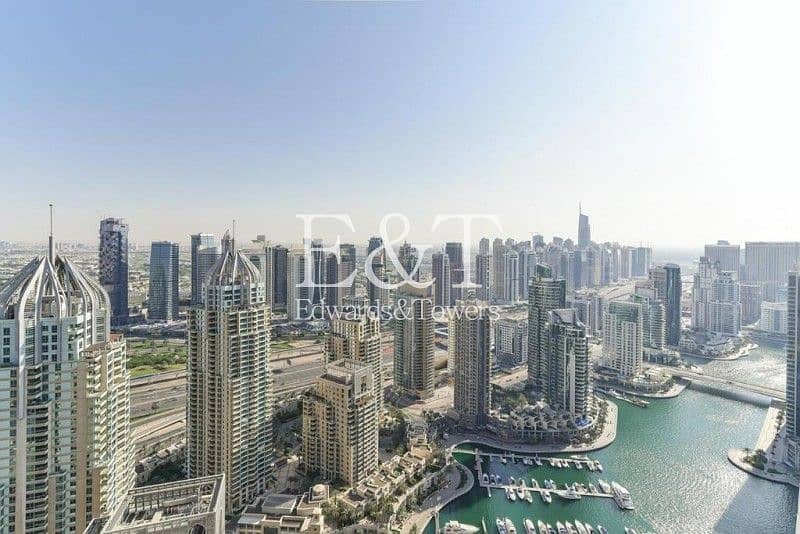 位于迪拜码头，滨海之门，滨海之门1号 2 卧室的公寓 2645000 AED - 5254208