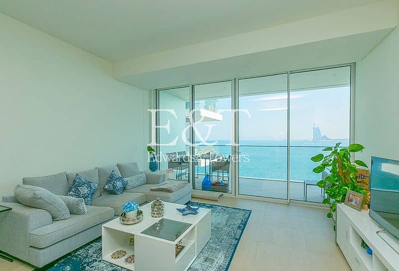 3 Uninterrupted Sea And Burj View | High Floor