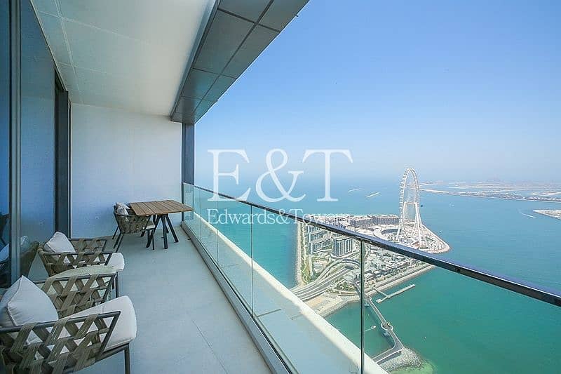 2 Full Sea View | High Floor | R2E | Unfurnished