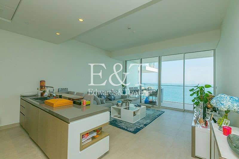 5 Uninterrupted Sea And Burj View | High Floor