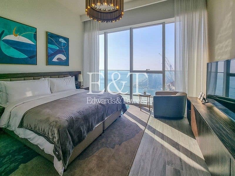 2 High Floor|Sea Views|Palm View| Furniture Included