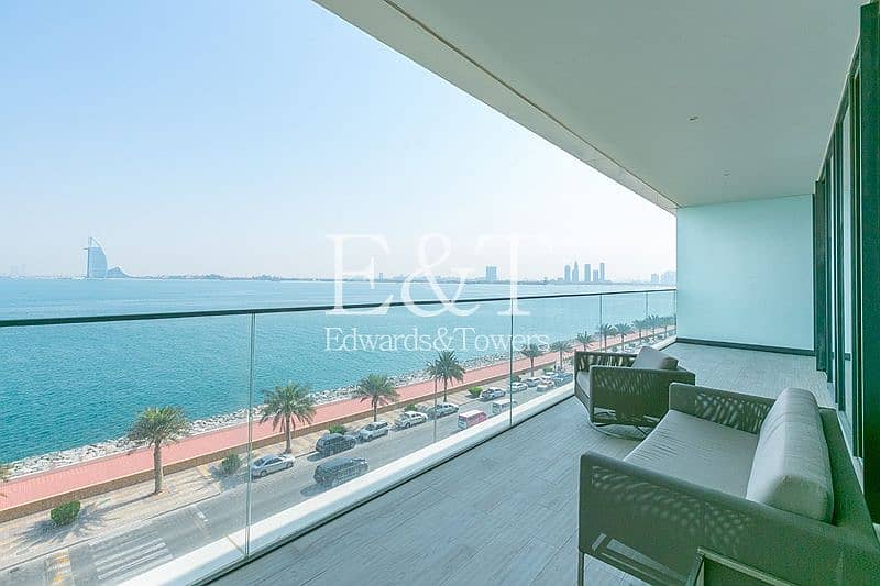 12 Uninterrupted Sea And Burj View | High Floor
