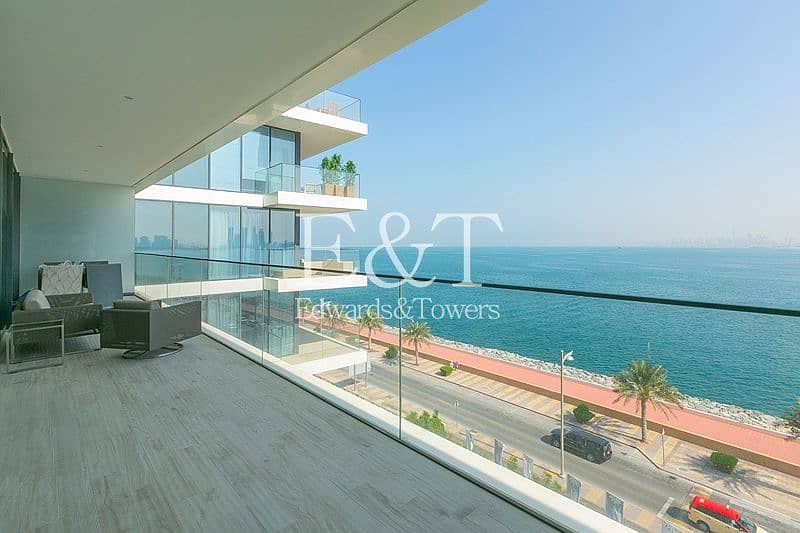 17 Uninterrupted Sea And Burj View | High Floor