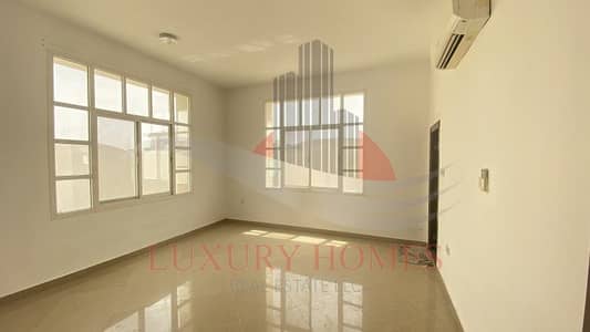 4 Bedroom Apartment for Rent in Al Marakhaniya, Al Ain - Private Entrance Front yard with All Master rooms
