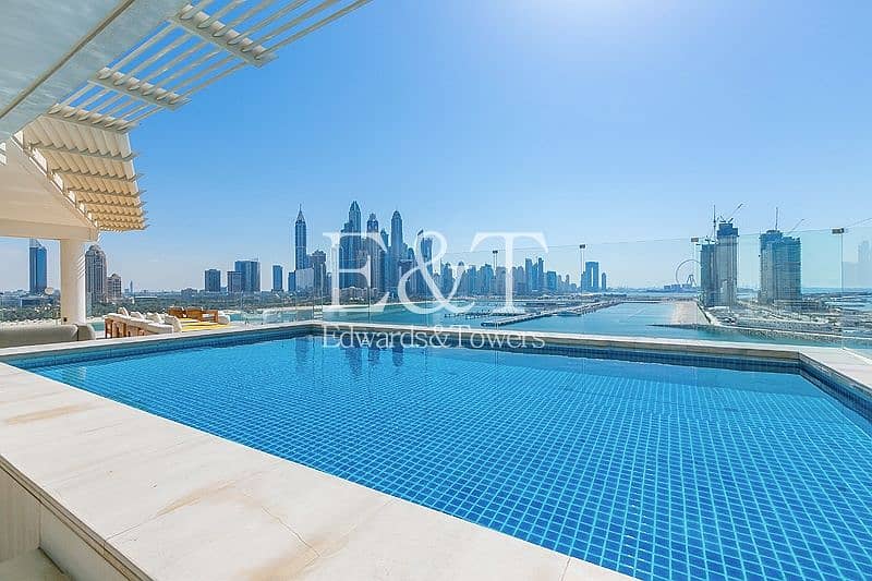 2 Exclusive Listing: High Floor Penthouse with Pool