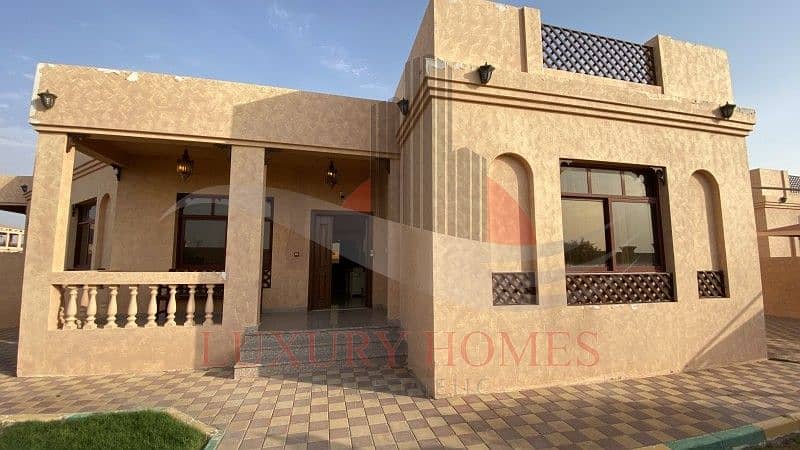 Fully furnished ground floor villa with utilities