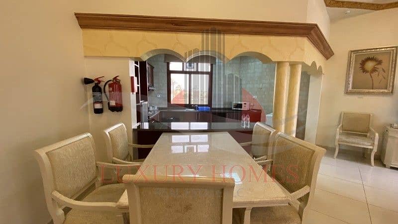 7 Fully furnished ground floor villa with utilities
