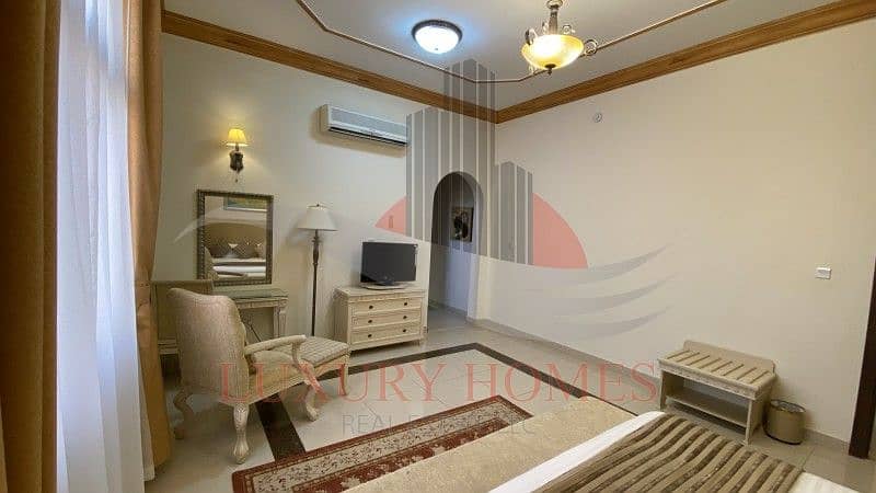20 Fully furnished ground floor villa with utilities
