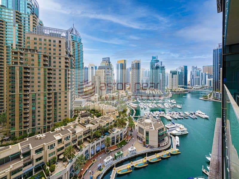 位于迪拜码头，滨海之门，滨海之门1号 1 卧室的公寓 1900000 AED - 5405984